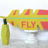 FLY Wooden Sign